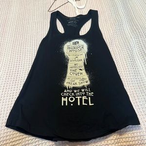 American horror story racer back tank